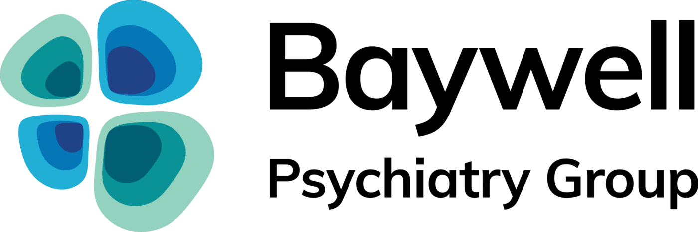 Baywell psychiatry group horizontal lockup black rgb