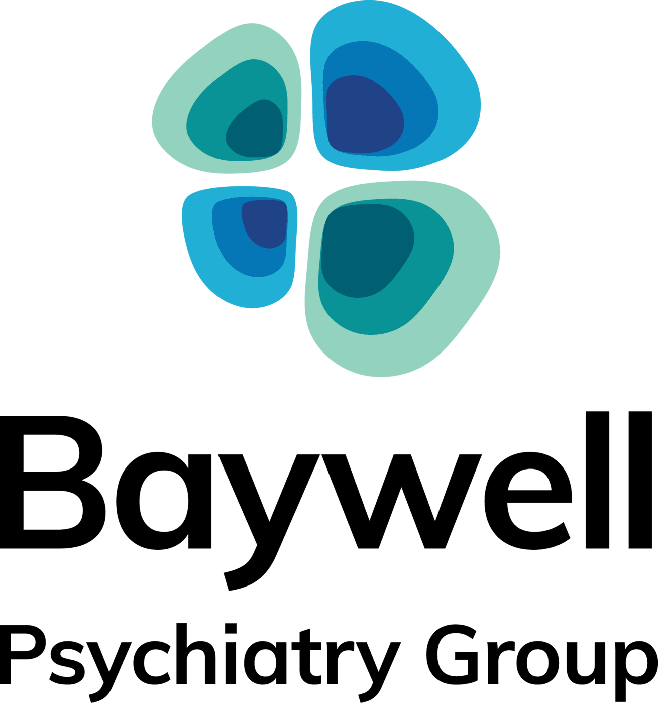 Baywell psychiatry group vertical lockup black rgb