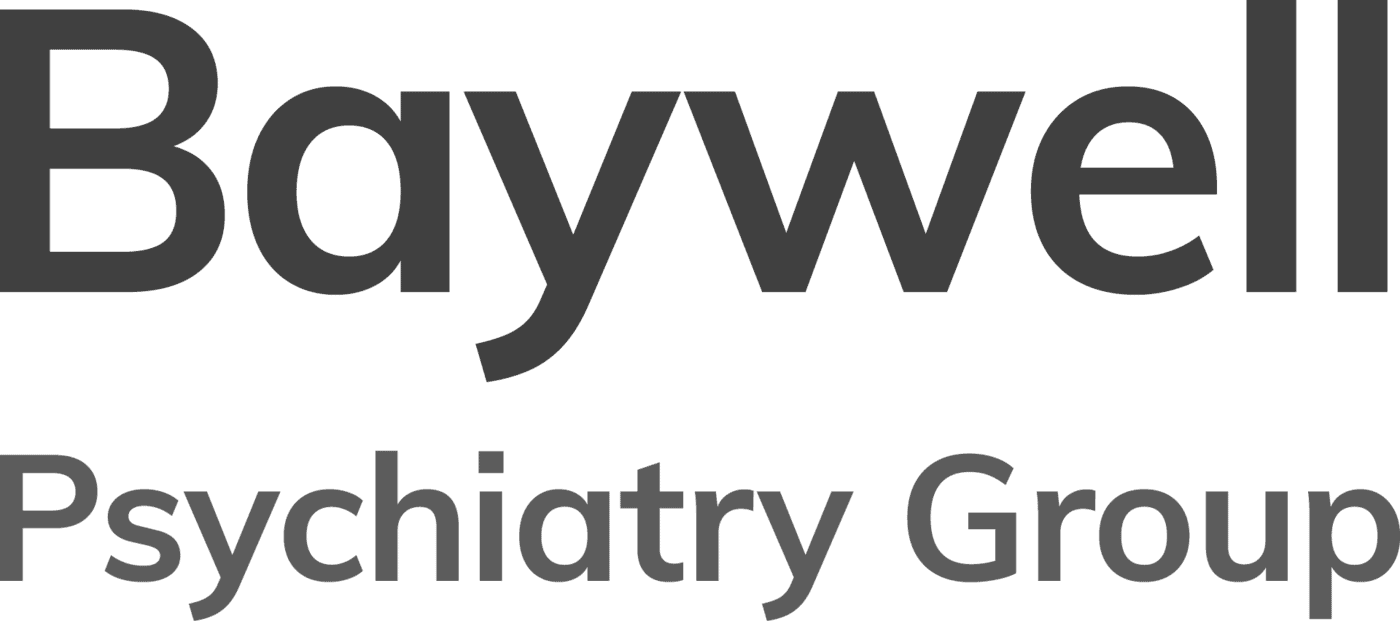 Baywell psychiatry group wordmark grayscale rgb